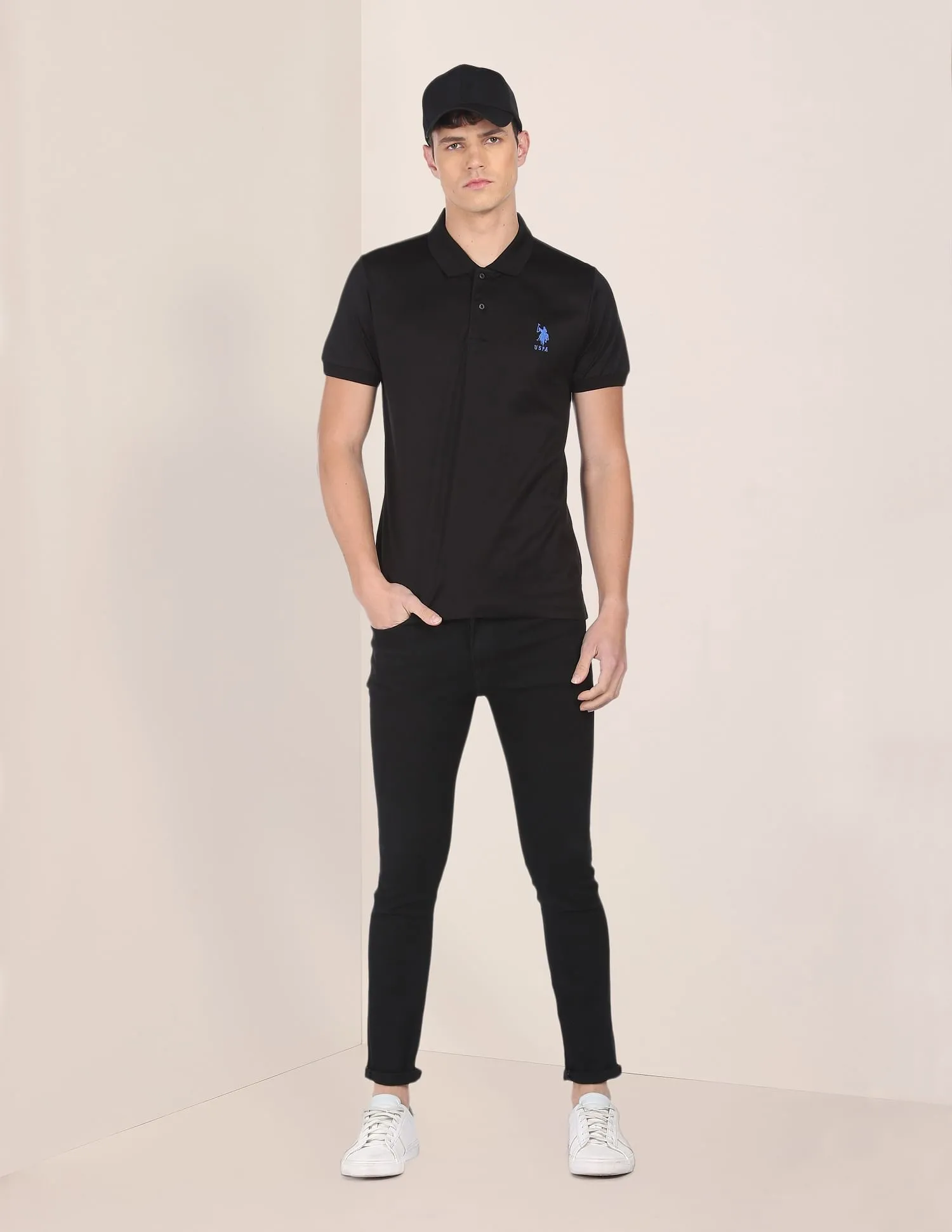 Cotton Pique Polo Shirt