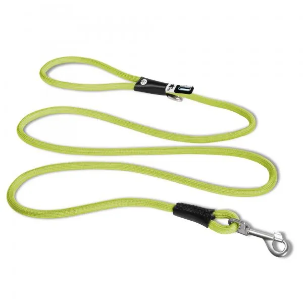 Curli D Stretch Comfort Leash Lime L