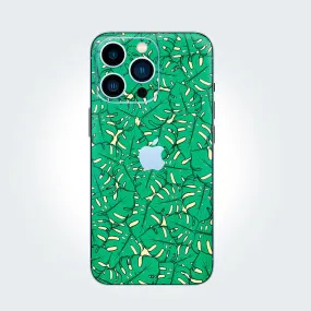 Green Pattern Phone Skins