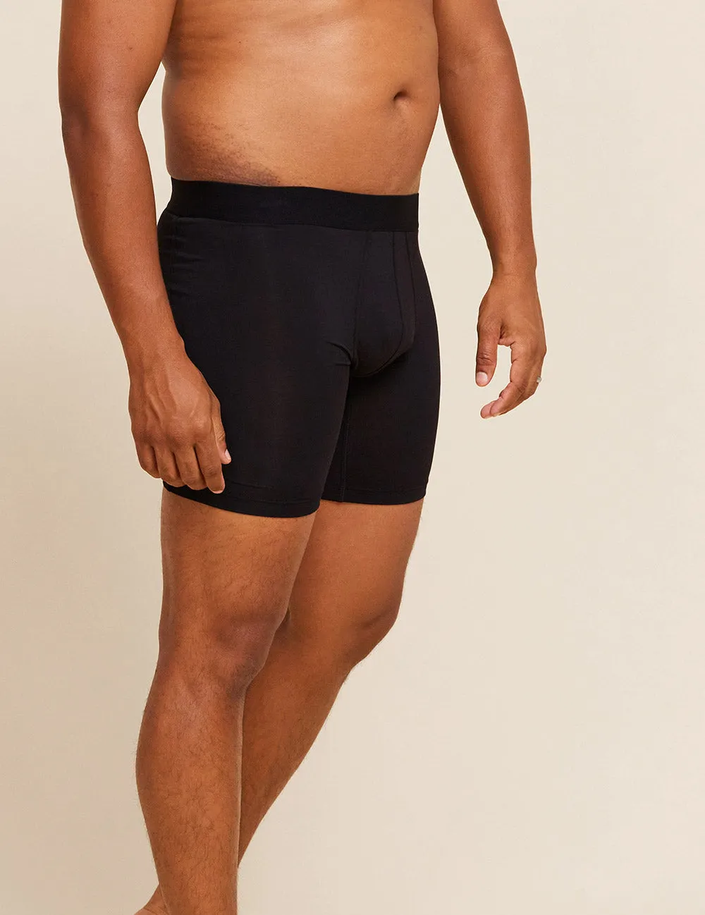 Men's Everyday Long Boxers - Black