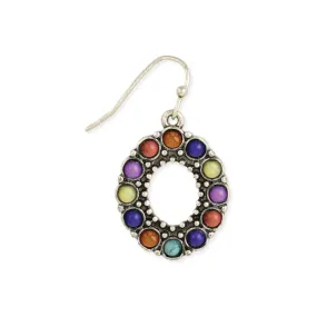 Multi Stone Earrings