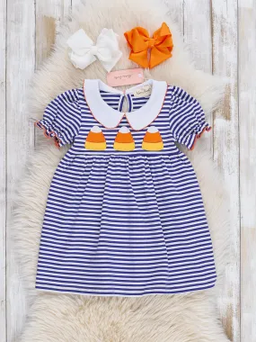 Spooky Treat Striped Dress