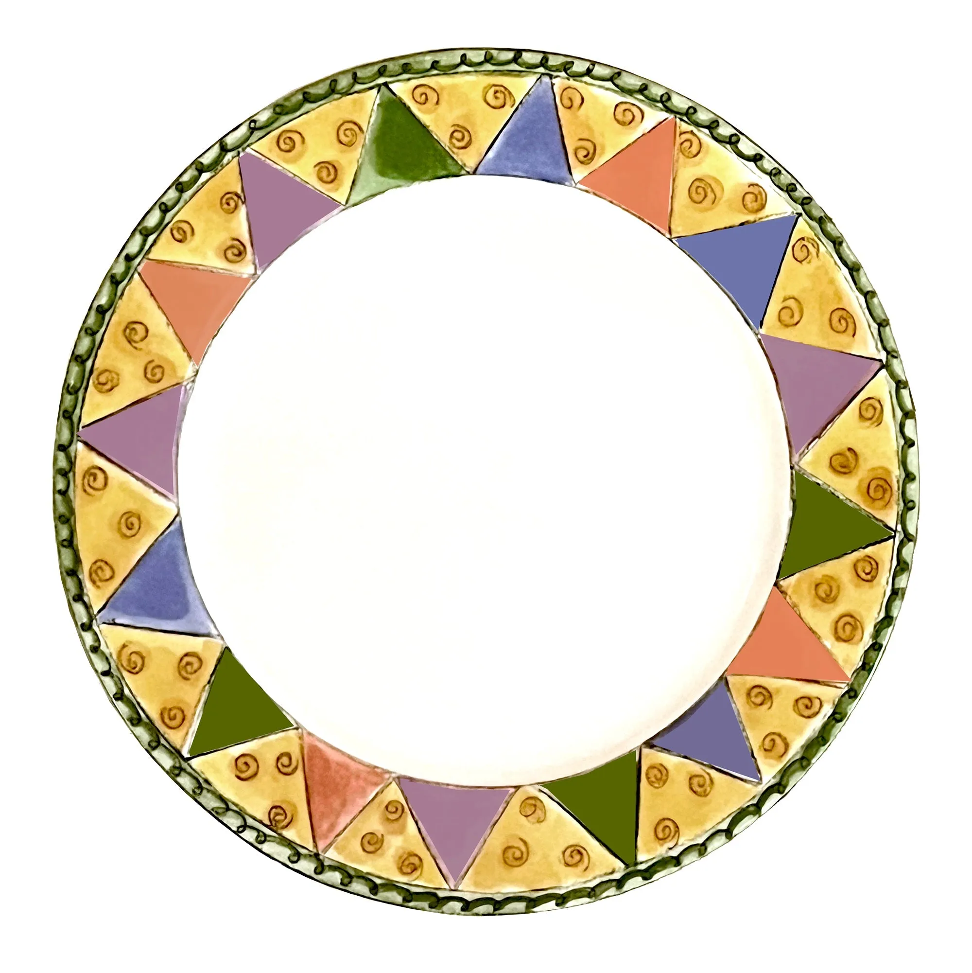 Sweet Shoppe Biscotti and Marzipan Dinner Plates by Sango