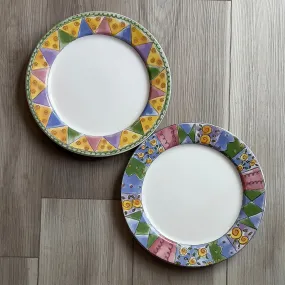 Sweet Shoppe Biscotti and Marzipan Dinner Plates by Sango